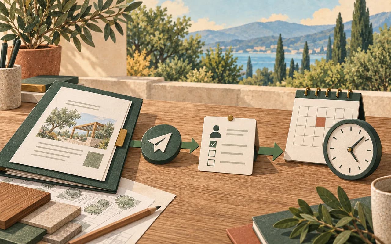 A finance operations folder connected to review tasks, a calendar, and control checkpoints